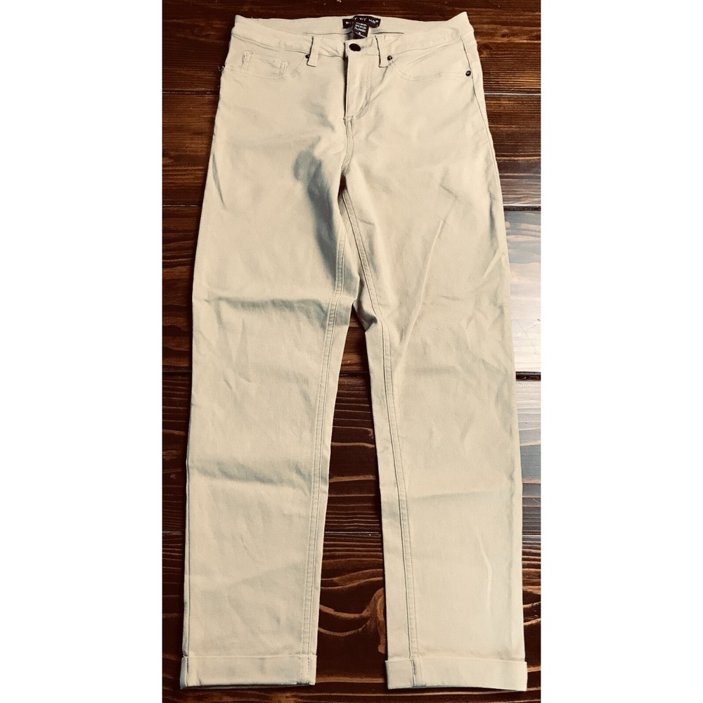 Body by Us Pants, Women's Size Small, Tan, Stretchy, Cuffed, Pockets